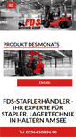 Mobile Screenshot of fds-stapler.de